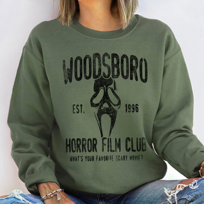 Woodsboro Vintage Halloween Sweatshirt