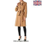 Wool Cashmere Military Coat - British Made | Femstylo