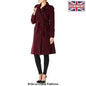 Wool Cashmere Military Coat - British Made | Femstylo
