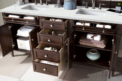 Brittany 72" Double Vanity Cabinet