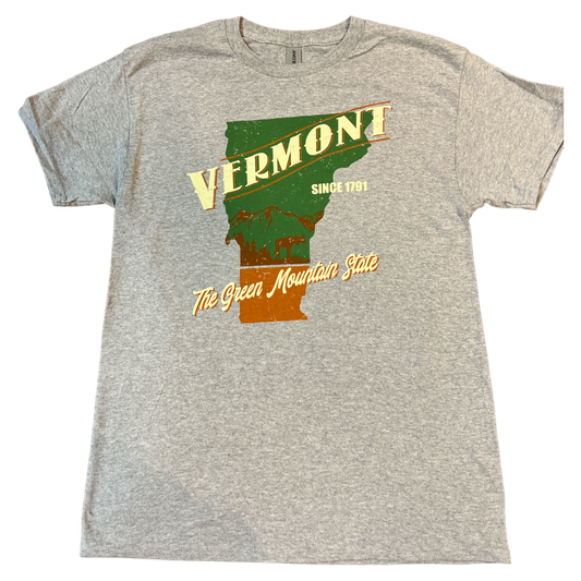 Vermont Green Mountain State T-Shirt -