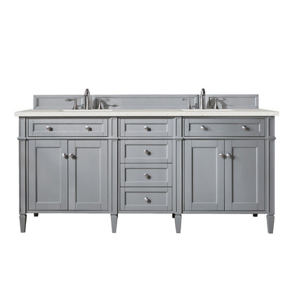 Brittany 72" Double Vanity Cabinet