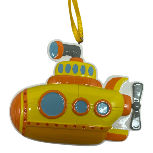 Toy Submarine Ornament