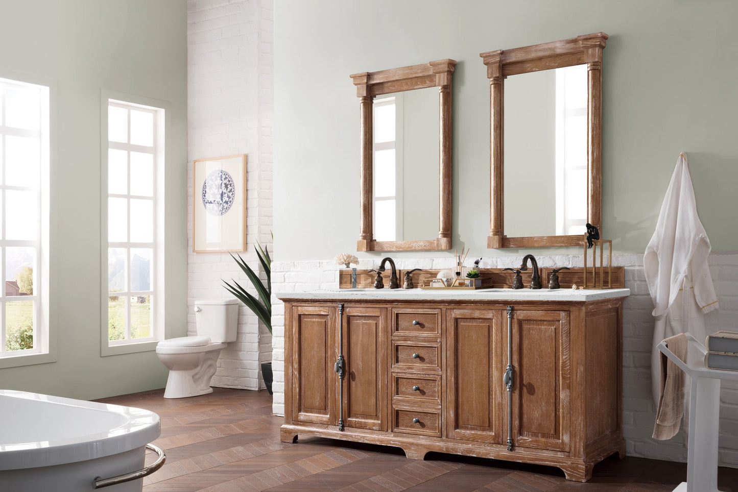 Providence 72" Double Vanity Cabinet