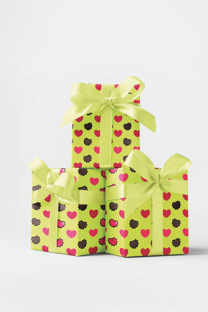Hearts Choco Lime