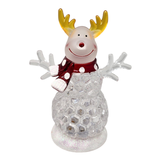 Lighted Shimmer Reindeer - 4.5 inch