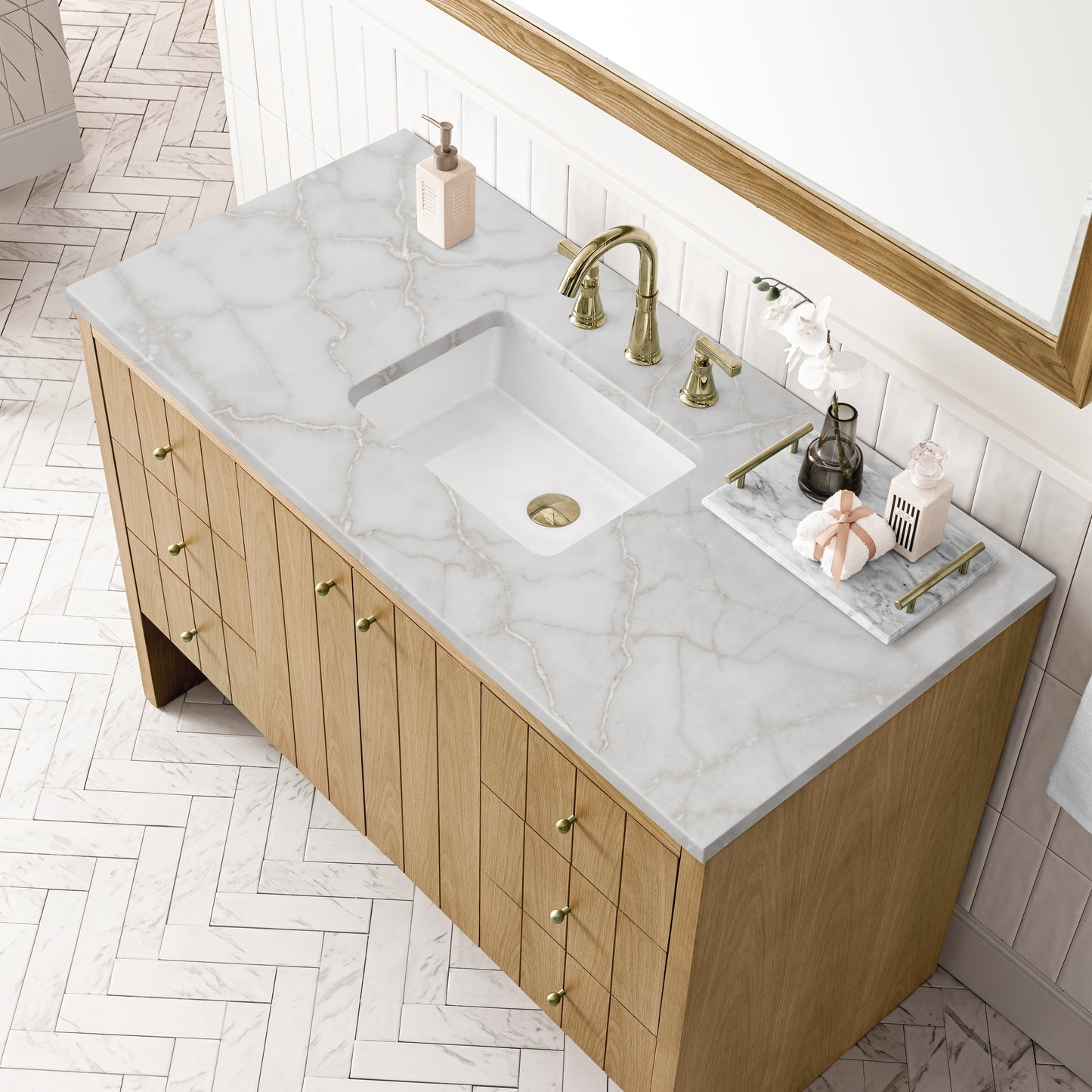 Hudson 48" Single Vanity Cabinet