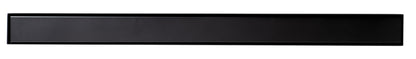 ALFI brand ABLD36B ABLD36B-BM 36" Black Matte Stainless Steel Linear Shower Drain with Solid Cover