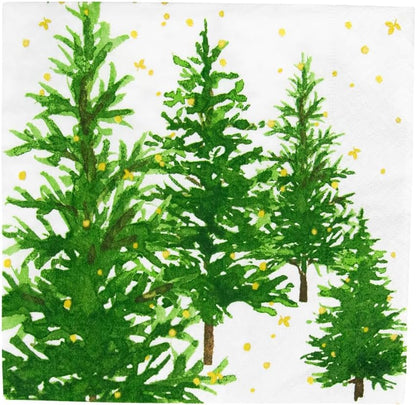 White Christmas Napkin Luncheon