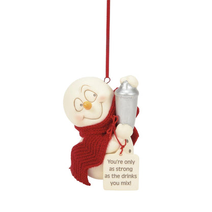 You're Only as Strong as the Drinks You Mix - Ornament