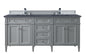 Brittany 72" Double Vanity Cabinet