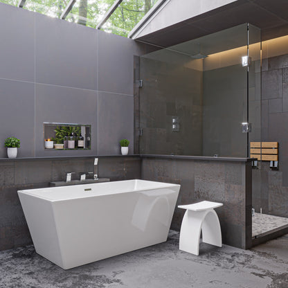 ALFI brand AB2464 Deck Mounted 3 Hole Tub Filler & Shower Head