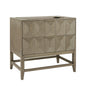 Emmeline 36" Single Vanity Cabinet, Pebble Oak