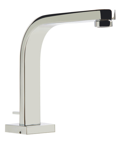 ALFI brand AB2703 Deck Mounted Tub Filler and Round Hand Held Shower Head