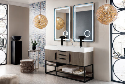 Columbia 59" Double Vanity Cabinet