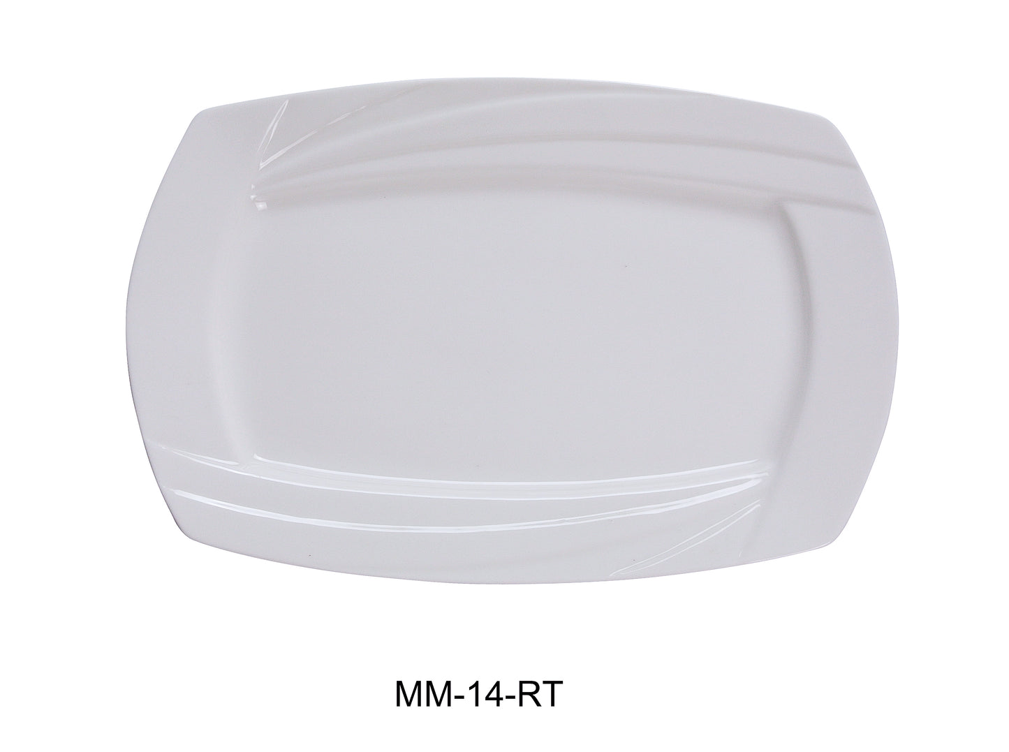 Yanco MM-14-RT Miami Rectangular Plate