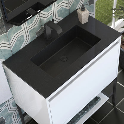 Mantova 31.5" Single Vanity Cabinet