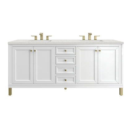 Chicago 72" Double Vanity Cabinet