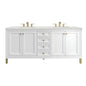 Chicago 72" Double Vanity Cabinet