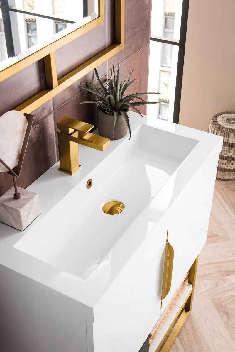 Columbia 31.5" Single Vanity Cabinet