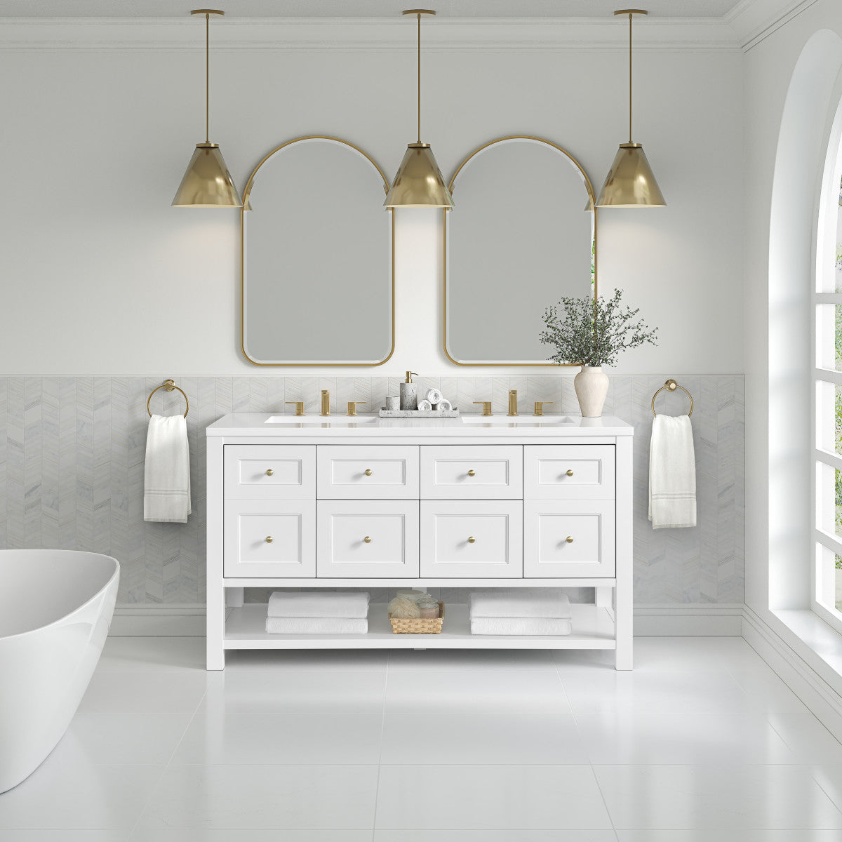Breckenridge 60" Double Vanity