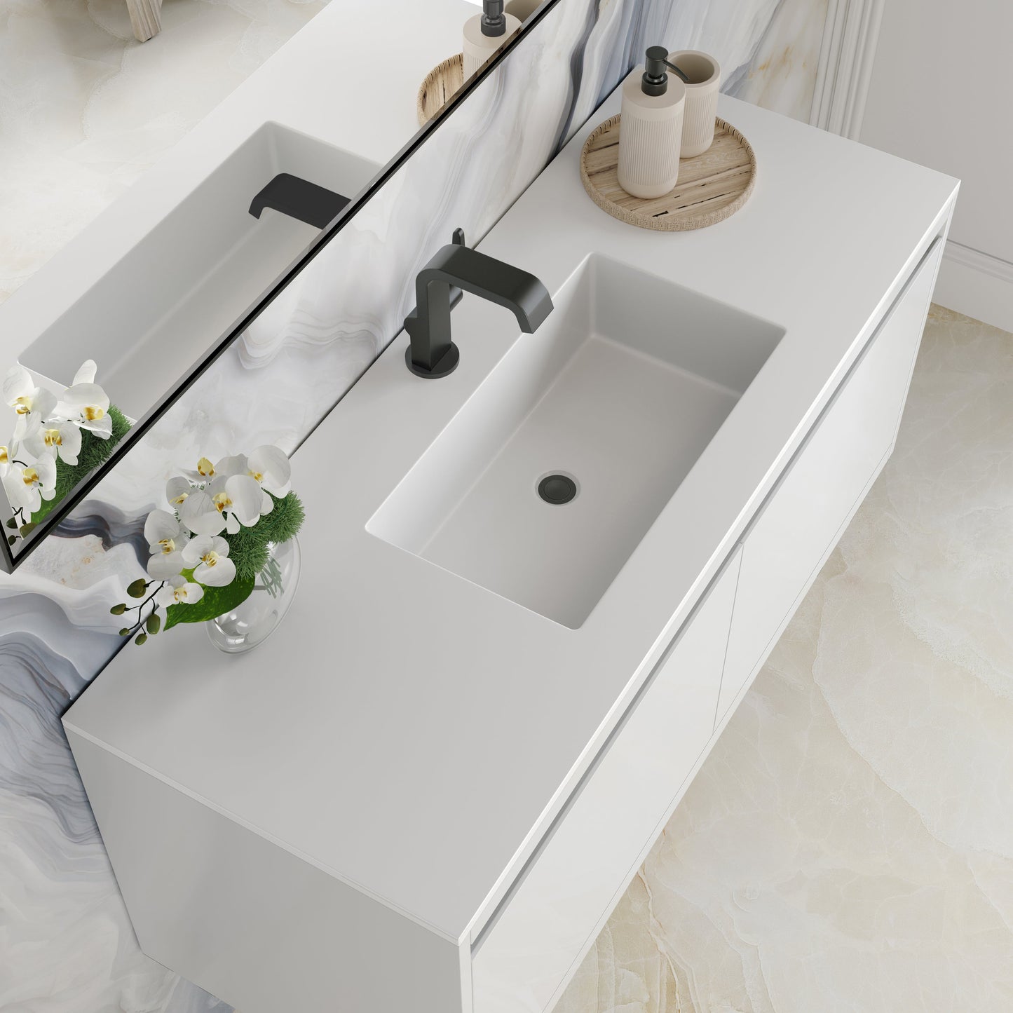 Mantova 47.3" Single Vanity Cabinet