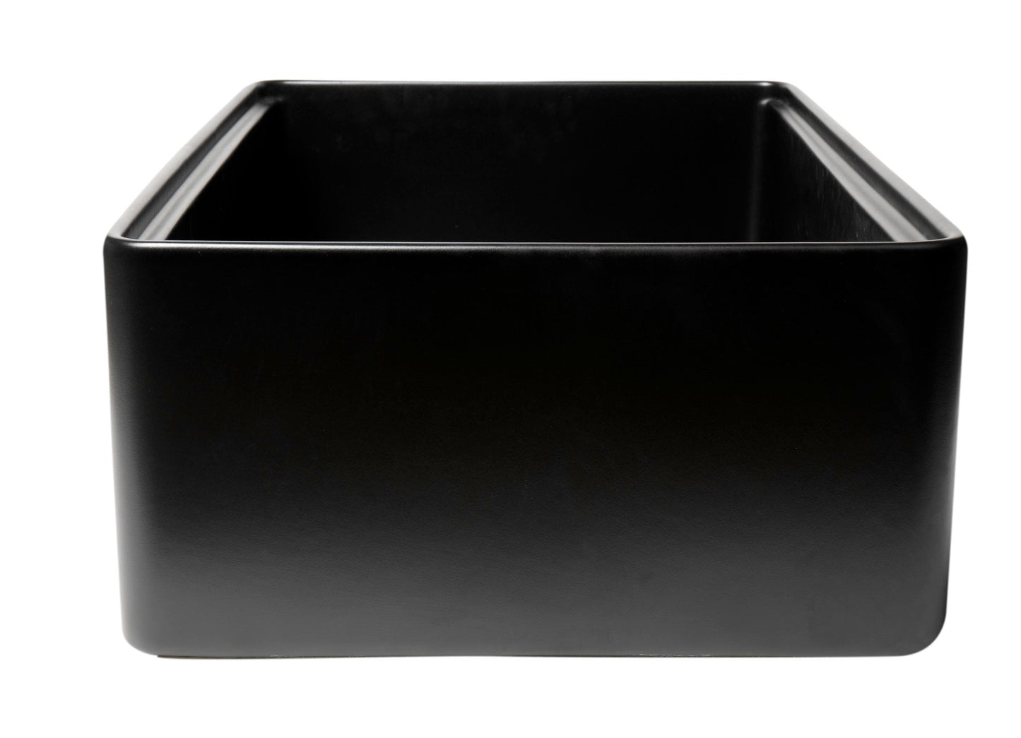 ALFI brand ABFS3320S Workstation 33" x 20" Single Bowl Step Rim Fireclay Farm Sink with Accessories