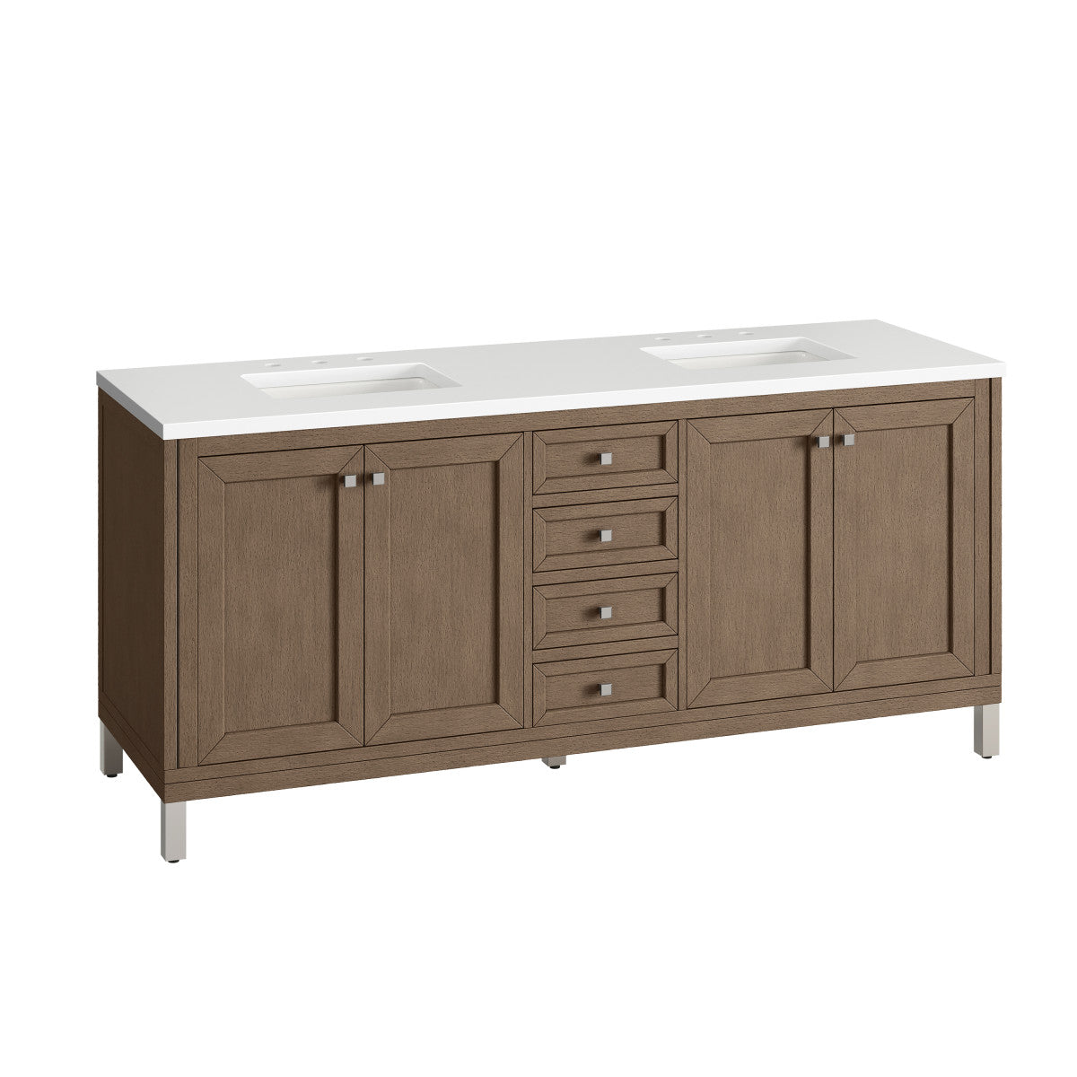 Chicago 72" Double Vanity Cabinet