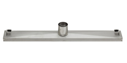 ALFI brand  ABLD24B-BSS 24" Modern Brushed Stainless Steel Linear Shower Drain with Solid Cover