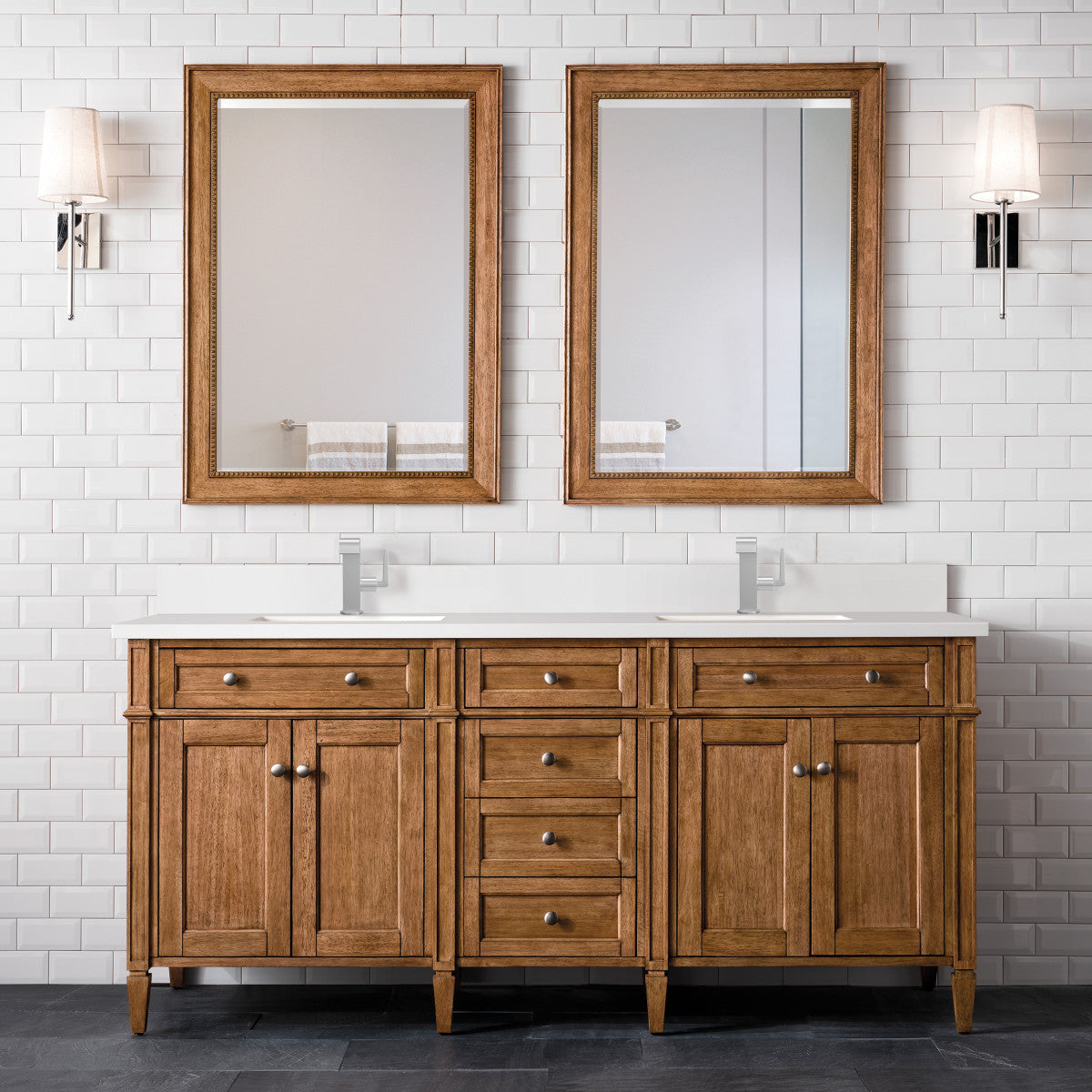 Brittany 72" Double Vanity Cabinet
