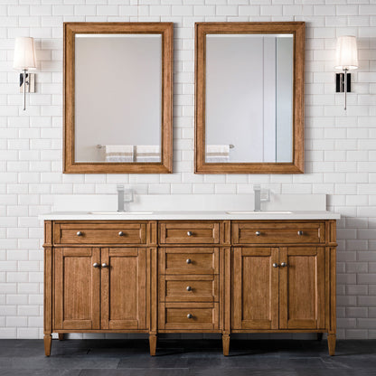 Brittany 72" Double Vanity Cabinet