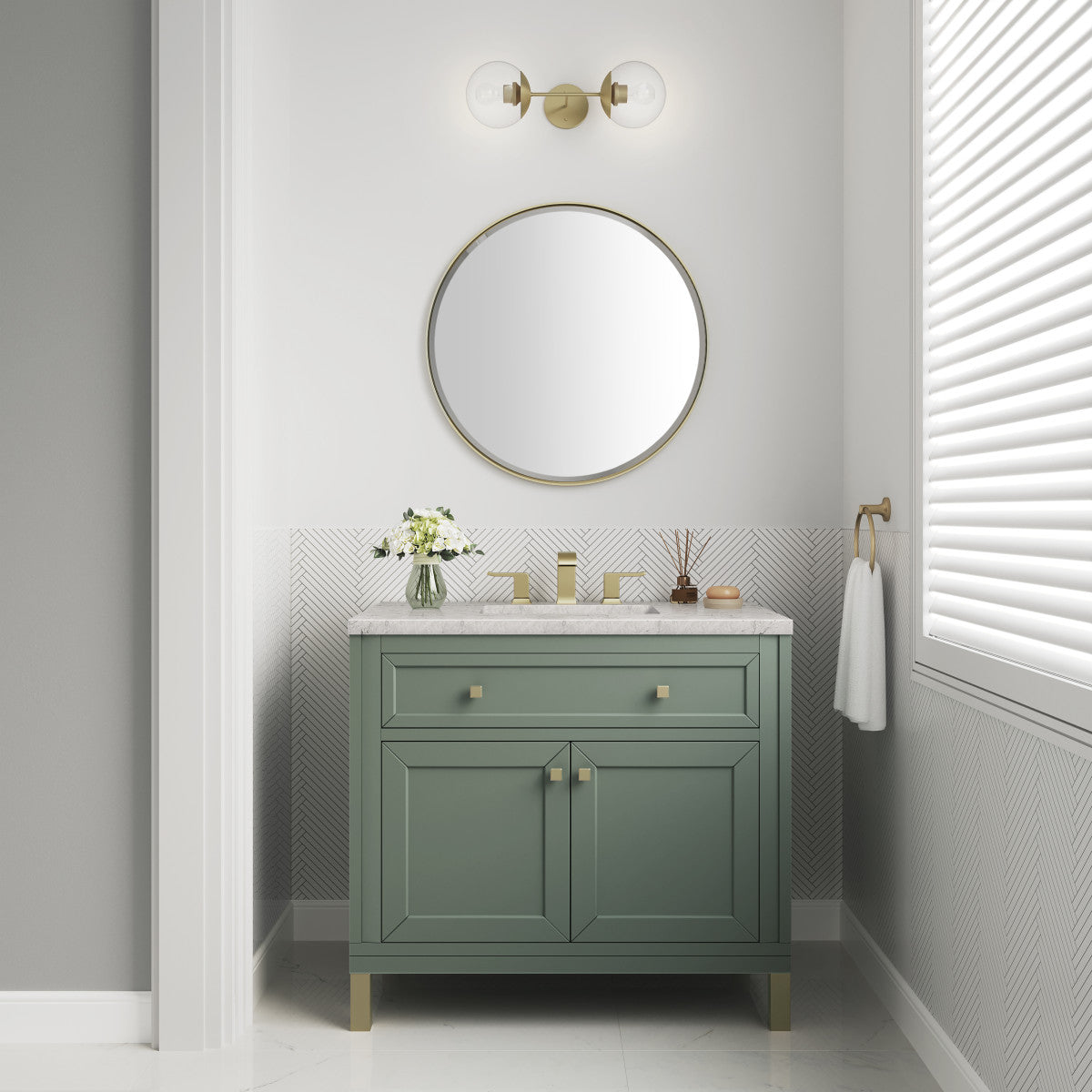 Chicago 36" Single Vanity Cabinet