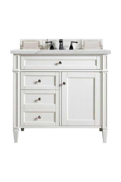 Brittany 36" Single Vanity in Bright White