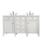 Brittany 60" Double Vanity in Bright White