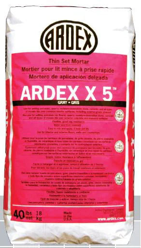 Ardex X-5 Flexible Tile and Stone Mortar