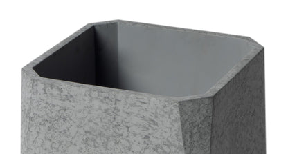 ALFI brand  ABCO1045 12" x 8" Concrete Gray Matte Waste Bin for Bathrooms