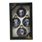Krebs Value Glass Ball 4 pack - Yule Tide
