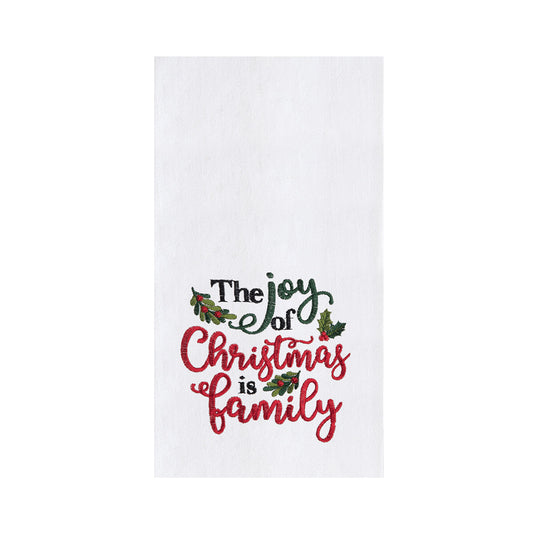 Joy of Christmas Family Towel