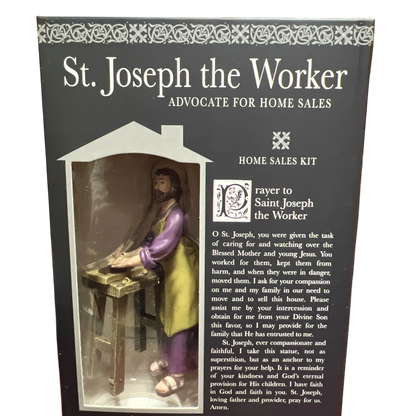 St. Joseph the Worker - 4 Inch Scale Nativity Figurine