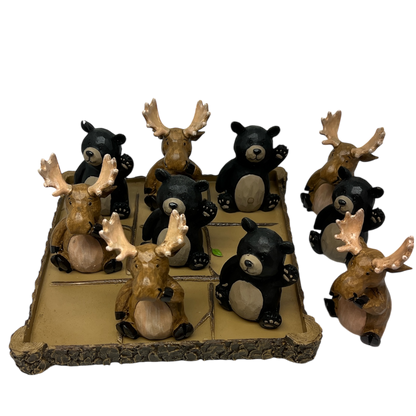 Forest Animal Tic-Tac-Toe Game