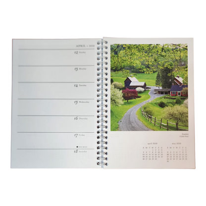 2026 Vermont Living Weekly Planner