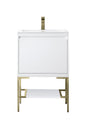 Mantova 23.6" Single Vanity Cabinet