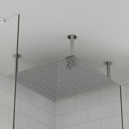 ALFI brand RAIN24S 24" Square Ultra-Thin Rain Shower Head