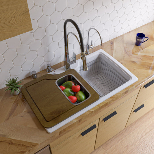 ALFI brand  AB60SSC Stainless Steel Colander Insert for AB50WCB