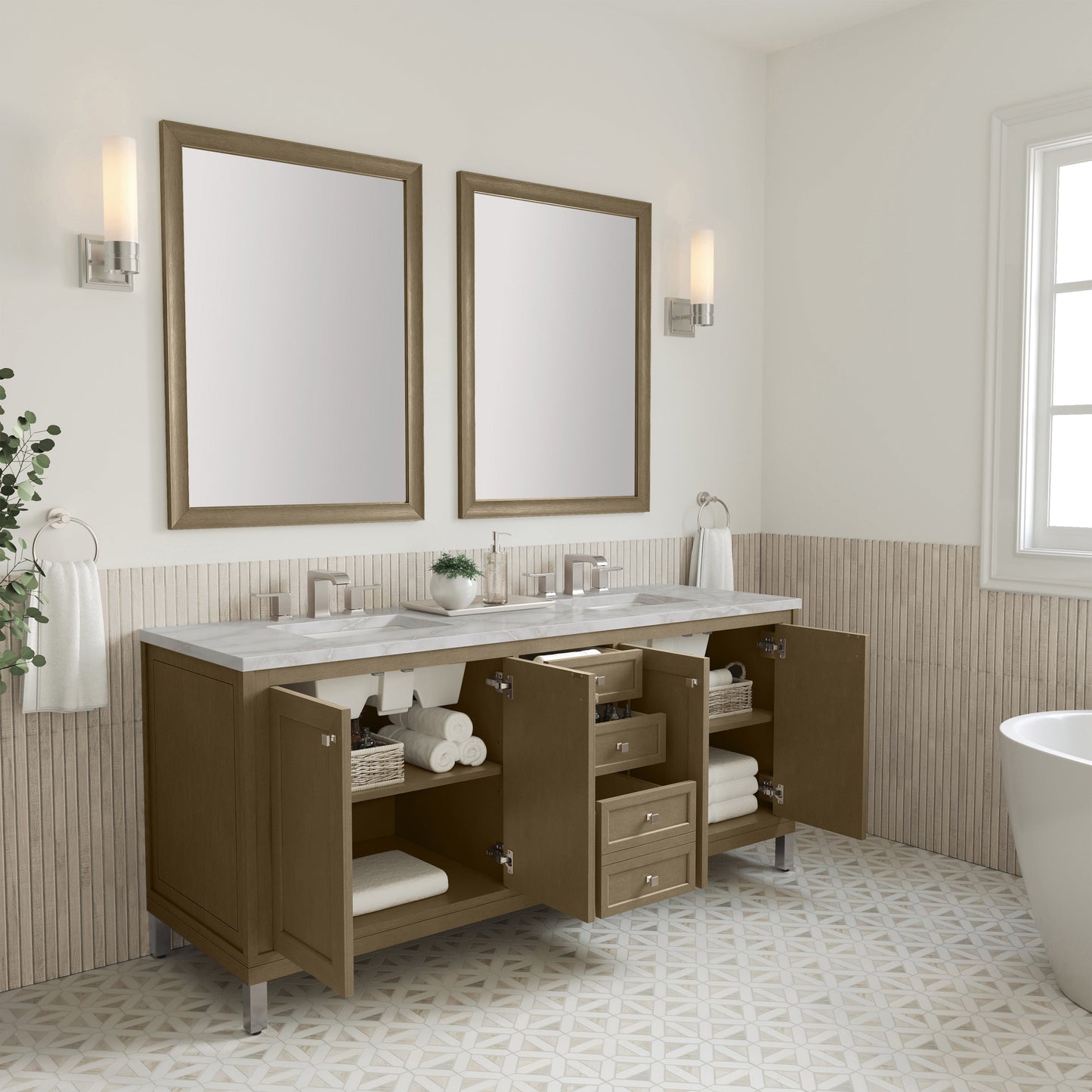 Chicago 72" Double Vanity