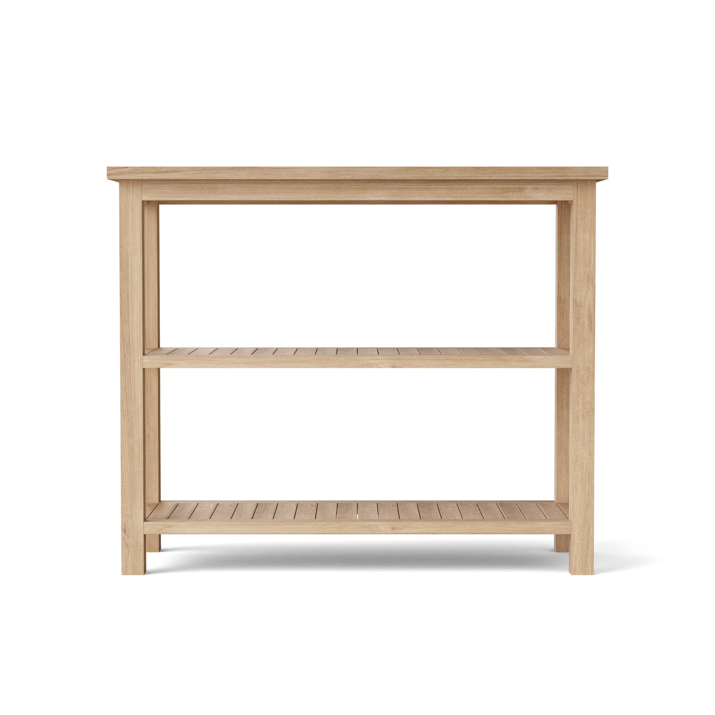 Towel Console Table. (4-Wicker Baskets Wic-4720 Optional)
