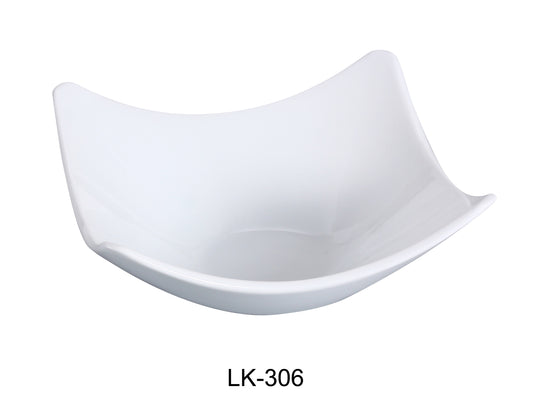 Yanco LK-306  6" Square Salad/Soup Bowl | Kitchen + Metal