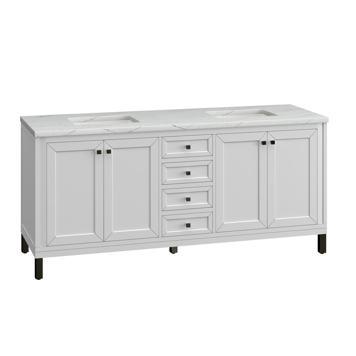 Chicago 72" Double Vanity Cabinet