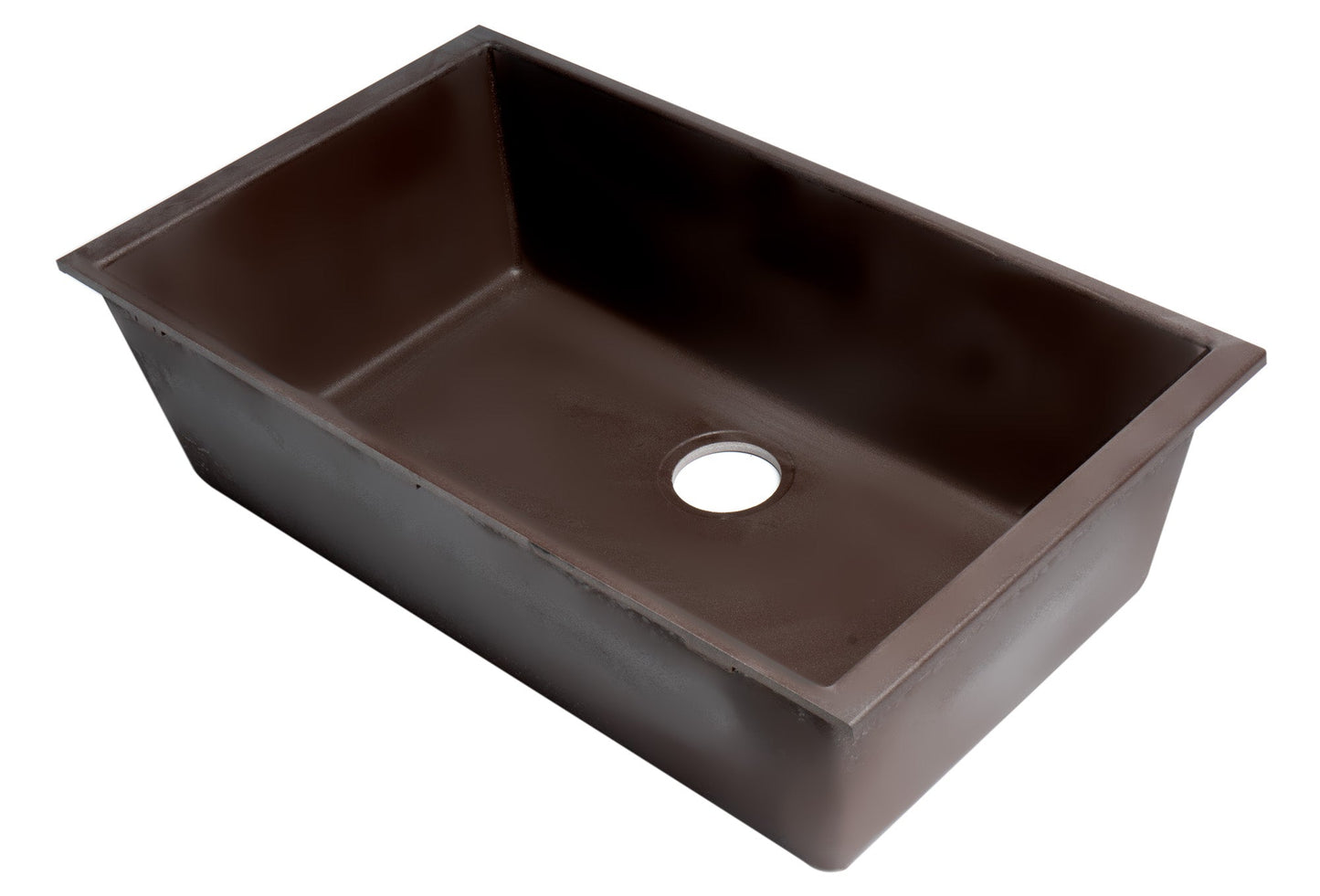 ALFI brand AB3322UM 33" Single Bowl Undermount Granite Composite Kitchen Sink
