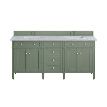 Brittany 72" Double Vanity Cabinet